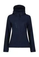 Women`s Venturer 3-Layer Hooded Softshell Jacket Navy