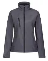 Womens Ablaze 3-Layer Softshell Seal Grey/Black