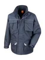 Work-Guard Sabre Long Coat Navy