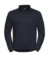 Workwear Sweatshirt with Collar French Navy