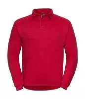 Workwear Sweatshirt with Collar Classic Red