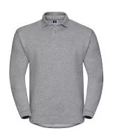 Workwear Sweatshirt with Collar Light Oxford
