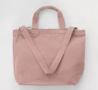 Zipped Canvas Shopper Primrose Pink