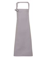 'CALIBRE' HEAVY COTTON CANVAS BIB APRON Silver