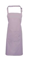 ‘COLOURS’ BIB APRON WITH POCKET Lilac