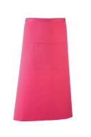 'COLOURS COLLECTION’ BAR APRON WITH POCKET Hot Pink