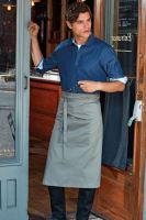 'COLOURS COLLECTION’ BAR APRON WITH POCKET Silver