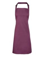 'COLOURS COLLECTION’ BIB APRON Aubergine