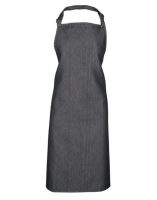 'COLOURS COLLECTION’ BIB APRON Black Denim