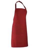 'COLOURS COLLECTION’ BIB APRON Burgundy