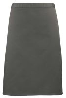 'COLOURS COLLECTION’ MID LENGTH APRON Dark Grey