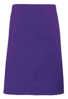 'COLOURS COLLECTION’ MID LENGTH APRON Purple