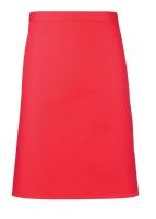 'COLOURS COLLECTION’ MID LENGTH APRON Strawberry Red
