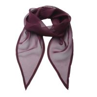 'COLOURS COLLECTION' PLAIN CHIFFON SCARF Aubergine