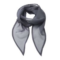 'COLOURS COLLECTION' PLAIN CHIFFON SCARF Steel