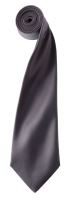 'COLOURS COLLECTION' SATIN TIE Dark Grey