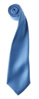 'COLOURS COLLECTION' SATIN TIE Mid Blue
