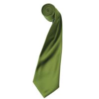 'COLOURS COLLECTION' SATIN TIE Oasis Green