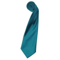 'COLOURS COLLECTION' SATIN TIE Teal