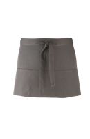 'COLOURS COLLECTION’ THREE POCKET APRON Dark Grey