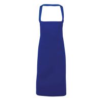 100% COTTON BIB APRON Royal