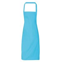 100% COTTON BIB APRON Turquoise