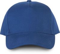 5 PANELS ORGANIC COTTON CAP Royal Blue