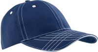 6 PANELS FASHION CAP Navy/White