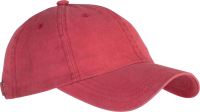 6 PANELS VINTAGE CAP Red Washed