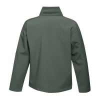 ABLAZE MEN'S PRINTABLE SOFTSHELL Dk Spruce/Black