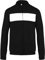 ADULT TRACKSUIT TOP Black/White