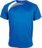 ADULTS SHORT-SLEEVED JERSEY Sporty Royal Blue/White/Storm Grey
