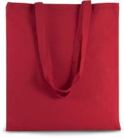 BASIC SHOPPER BAG Cherry Red