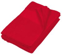 BATH TOWEL törölköző Red
