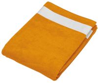BEACH TOWEL törölköző Orange/White