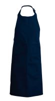 COTTON APRON WITH POCKET Navy