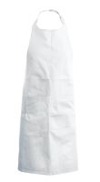 COTTON APRON WITH POCKET White