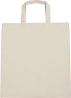 COTTON CANVAS SHOPPER BAG 