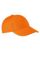 COTTON CAP - 5 PANELS Orange
