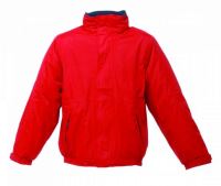 DOVER FLEECE LINED BOMBER JACKET Classic Red/Navy