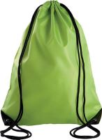 DRAWSTRING BACKPACK Burnt Lime