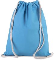 DRAWSTRING BAG WITH THICK STRAPS Surf Blue