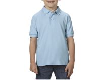 DRYBLEND® YOUTH DOUBLE PIQUÉ POLO SHIRT Light Blue