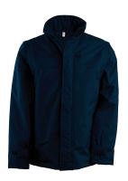 FACTORY - DETACHABLE SLEEVED BLOUSON JACKET Navy