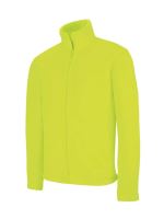 FALCO - FULL ZIP MICROFLEECE JACKET Fluorescent Yellow