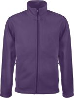 FALCO - FULL ZIP MICROFLEECE JACKET Purple