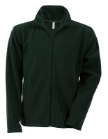 FALCO - FULL ZIP MICROFLEECE JACKET Forest Green