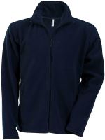 FALCO - FULL ZIP MICROFLEECE JACKET Navy