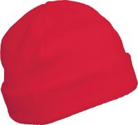 FLEECE HAT Red