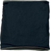 FLEECE-LINED NECKWARMER Navy/Slate Grey